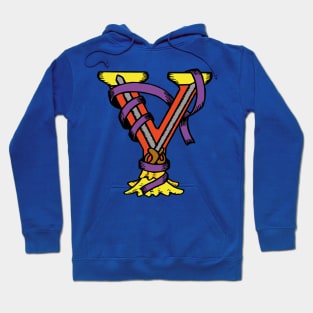 Crazy Monogram Y Hoodie